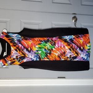 Dress, London Style Collection  size 18. Multi color